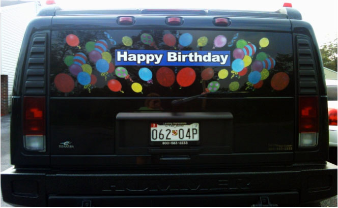 birthday limousine service