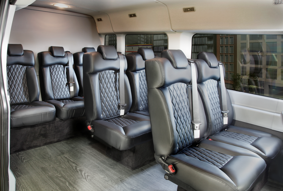 8 passenger travel van rental